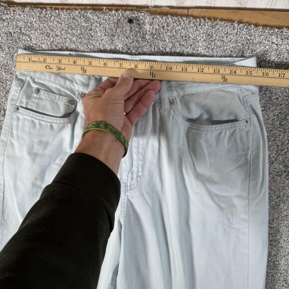 Vintage Tommy Hilfiger Jeans Denim Womens 10 Light Blue Straight Leg 00s 170364 - Picture 2 of 14